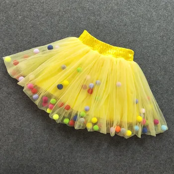 New Baby Girls Tutu Skirts Kids Elastic Waist Pettiskirt Girl Princess Tulle Skirt Colorful Pompom mini Skirts Children Clothing
New Baby Girls Tutu Skirts Kids Elastic Waist Pettiskirt Girl Princess Tulle Skirt Colorful Pompom mini Skirts Children Clothing