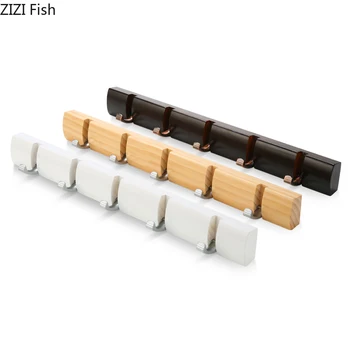 Wooden Clothes Hook Wall Coat Hook Behind The Door Paste/punch Installation Nordic Style Home Decoration Hook
Wooden Clothes Hook Wall Coat Hook Behind The Door Paste/punch Installation Nordic Style Home Decoration Hook