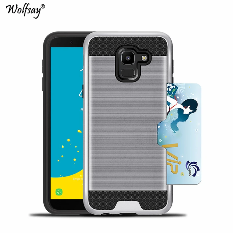For Samsung Galaxy J8 J7 J6 J4 J3 J2 2018 Case Card Holder Durable Brushed Armor Phone Cover For Samsung J6 2018 Case J8 2018
For Samsung Galaxy J8 J7 J6 J4 J3 J2 2018 Case Card Holder Durable Brushed Armor Phone Cover For Samsung J6 2018 Case J8 2018