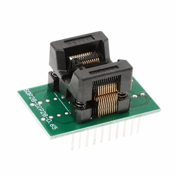 TSSOP20 Burn Block SSOP20 ST Chip Test Socket Programming Adapter OTS28-0.65-01 Dropship
TSSOP20 Burn Block SSOP20 ST Chip Test Socket Programming Adapter OTS28-0.65-01 Dropship