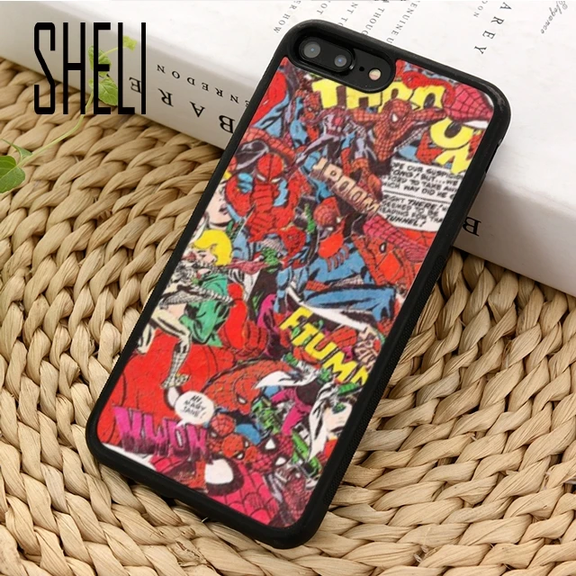 SHELI Marvel Avengers Heros Comics Black TPU Phone Case For iPhone 5 6 6s 7 8 plus 11 pro X XR XS max Samsung S7 edge S8 S9 S10
SHELI Marvel Avengers Heros Comics Black TPU Phone Case For iPhone 5 6 6s 7 8 plus 11 pro X XR XS max Samsung S7 edge S8 S9 S10