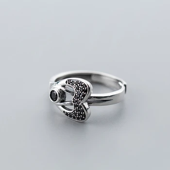 Punk Heart-shaped Ring 925 Silver Jewelry Vintage Charm Minimalism Joyas Haut Bague Femme Aneis Anelli Rings for Women Anillos
Punk Heart-shaped Ring 925 Silver Jewelry Vintage Charm Minimalism Joyas Haut Bague Femme Aneis Anelli Rings for Women Anillos