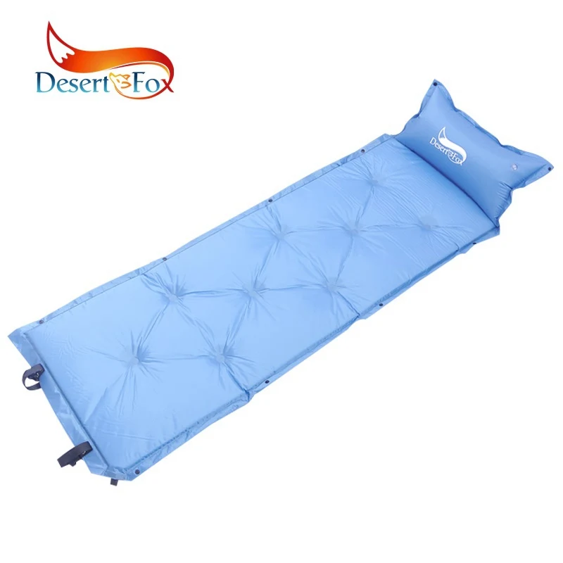 Desert&Fox Camping Inflatable Mattress with Air Pillow, Self-inflating Sleeping Pads Portable Lightweight Pads for Camp Hiking
Desert&Fox Camping Inflatable Mattress with Air Pillow, Self-inflating Sleeping Pads Portable Lightweight Pads for Camp Hiking