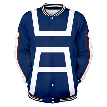Hot My Hero Academia 3D Baseball uniform 2019 new Men/Women spring Casual Harajuku Baseball Jackets clothes 4XL
Hot My Hero Academia 3D Baseball uniform 2019 new Men/Women spring Casual Harajuku Baseball Jackets clothes 4XL