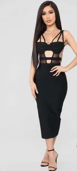 High Quality Ladies Sexy V Neck Knee Length Bandage Dress 2019 Celebrity Designer Fashion Party Dress Vestido
High Quality Ladies Sexy V Neck Knee Length Bandage Dress 2019 Celebrity Designer Fashion Party Dress Vestido
