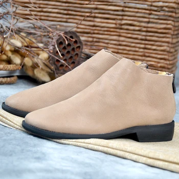 Genuine Leather Woman Snow Ankle Boots For Women Casual Shoes Soft Wool Inside Slip On Low Heel 2019 New Fashion Free Shipping
Genuine Leather Woman Snow Ankle Boots For Women Casual Shoes Soft Wool Inside Slip On Low Heel 2019 New Fashion Free Shipping