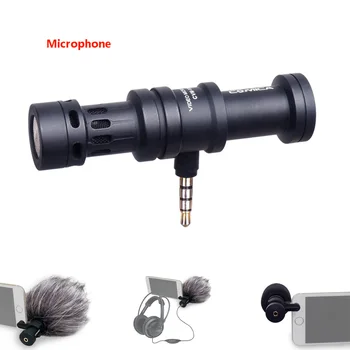 COMICA CVM-VS08 Cardioid Directional Condenser Video Microphone for iPhone Samung Smartphone with Wind Muff VS For VideoMic Me
COMICA CVM-VS08 Cardioid Directional Condenser Video Microphone for iPhone Samung Smartphone with Wind Muff VS For VideoMic Me