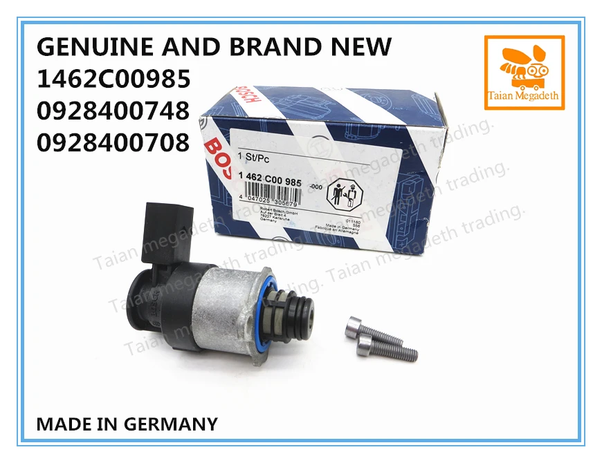 GENUINE AND BRAND NEW FUEL PUMP MEASURING UNIT 1462C00985, 0928400748, 0928400708
GENUINE AND BRAND NEW FUEL PUMP MEASURING UNIT 1462C00985, 0928400748, 0928400708