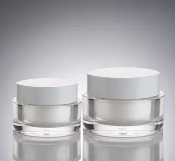 100pcs 50G transparent acrylic cream jar, face cream bottle, high quality cosmetics packing
100pcs 50G transparent acrylic cream jar, face cream bottle, high quality cosmetics packing