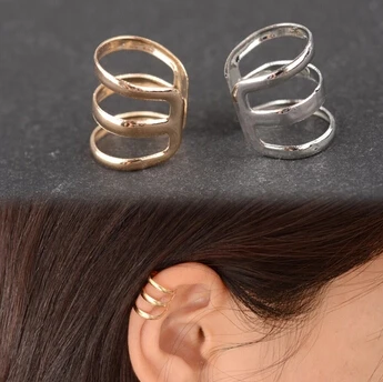 Punk Rock Ear Cuffs Earrings Retro Style Hollow U-Shaped Ear Bone Clip Earrings Invisible Without Pierced Ears E1110-5
Punk Rock Ear Cuffs Earrings Retro Style Hollow U-Shaped Ear Bone Clip Earrings Invisible Without Pierced Ears E1110-5