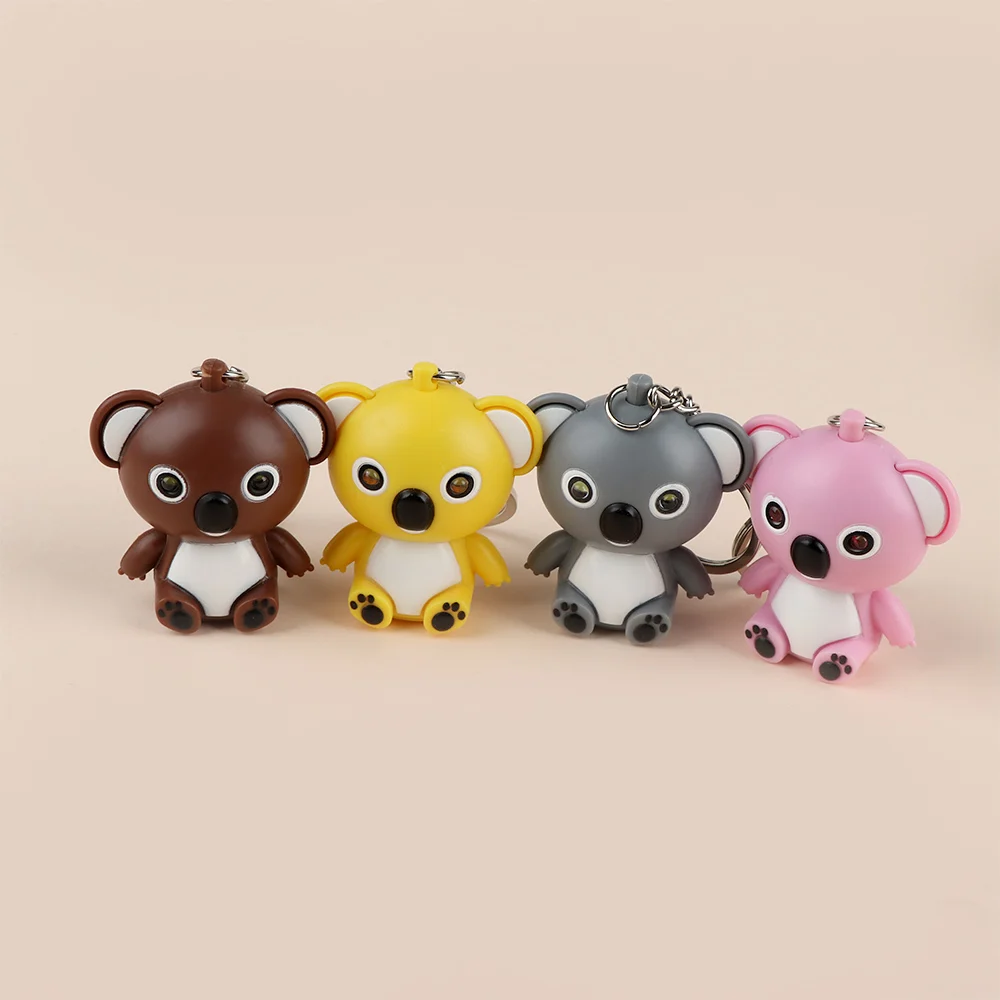 Cute Koala Bear Pendant Toy LED Light Vocal Flashlight Luminous Toys Pendant Accessories Cute Gifts
Cute Koala Bear Pendant Toy LED Light Vocal Flashlight Luminous Toys Pendant Accessories Cute Gifts