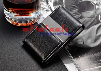 by dhl or ems 50pcs Business Name Card Holder Credit Card Holder Unisex Visit Card Case Metal Wallet PU Leather Solid Steel Box
by dhl or ems 50pcs Business Name Card Holder Credit Card Holder Unisex Visit Card Case Metal Wallet PU Leather Solid Steel Box