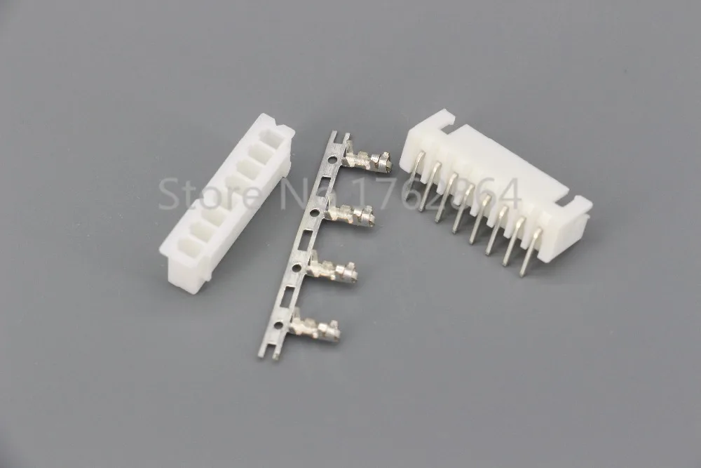 50Sets/Kit XH2.54-8P 8Pin Curved needle spacing 2.54mm connectors Male and Female Plug + terminals
50Sets/Kit XH2.54-8P 8Pin Curved needle spacing 2.54mm connectors Male and Female Plug + terminals