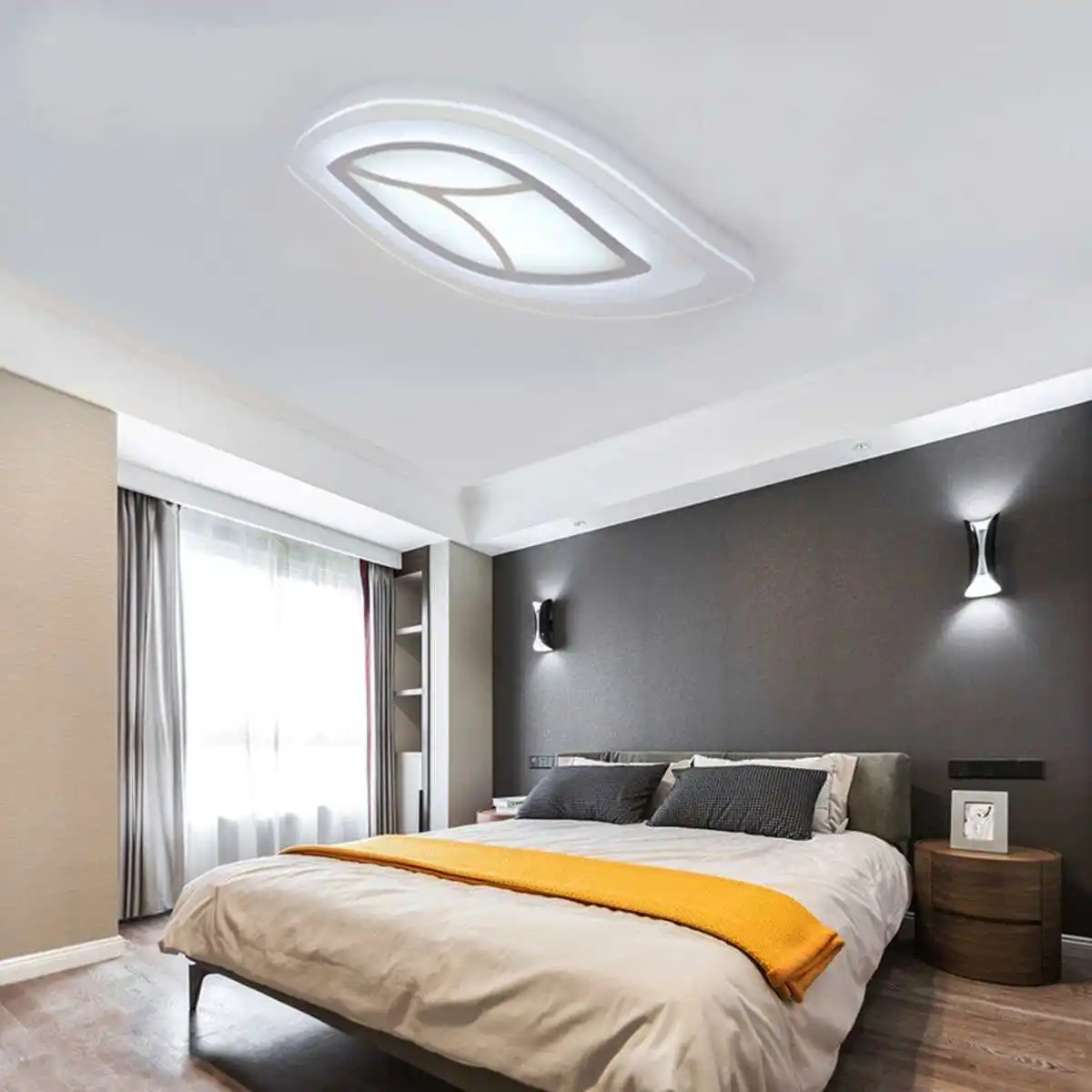 15W 220V Acrylic LED Ceiling Light Bedroom Ceiling Lamp Fixtures Surface Mounted Indoor Lighting Home Decoration 20X15cm
15W 220V Acrylic LED Ceiling Light Bedroom Ceiling Lamp Fixtures Surface Mounted Indoor Lighting Home Decoration 20X15cm