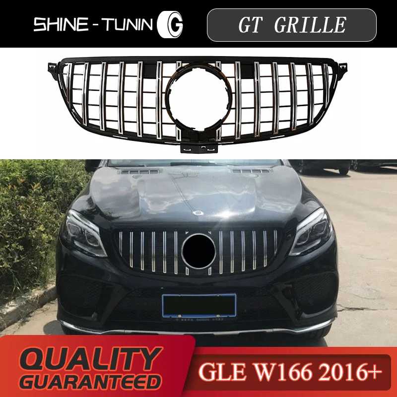 GT GTR grille Suitbale for Mercedes Benz GLE Class W166 2016+ front mesh grille GLE COUPE w292 GLE400 GLE450 Without emblem
GT GTR grille Suitbale for Mercedes Benz GLE Class W166 2016+ front mesh grille GLE COUPE w292 GLE400 GLE450 Without emblem