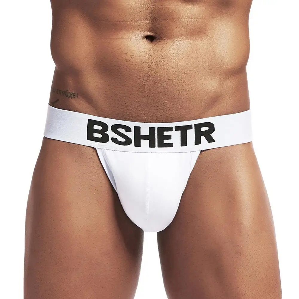 New Men Thongs BSHETR Brand Male Jockstrap G-strings Cotton breathable Men Underwear Low Rise Sexy tanga Gay Men's thongs jocks
New Men Thongs BSHETR Brand Male Jockstrap G-strings Cotton breathable Men Underwear Low Rise Sexy tanga Gay Men's thongs jocks