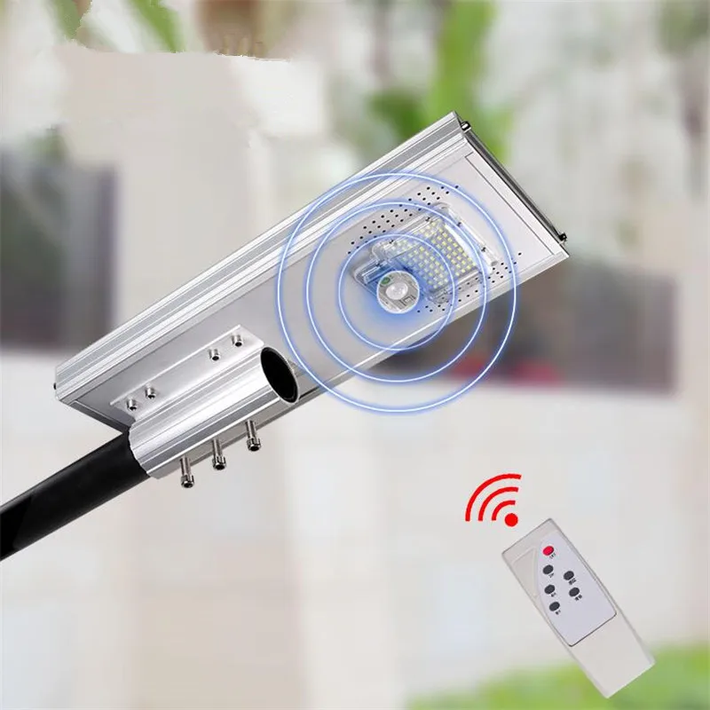 2pcs 50W 100W 150W LED solar street light Outdoor Waterproof IP66 Aluminum housing 5 Working Modes PIR sensor Smart light
2pcs 50W 100W 150W LED solar street light Outdoor Waterproof IP66 Aluminum housing 5 Working Modes PIR sensor Smart light