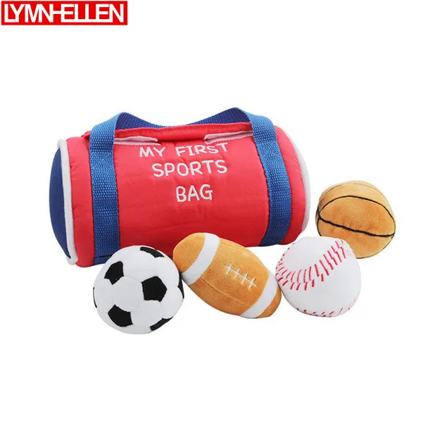 Baby Sports Suit Parent-child Interaction Early Education Toys Sensory Ball Toy Soft Balls Learning Toy My First Sports Bag
Baby Sports Suit Parent-child Interaction Early Education Toys Sensory Ball Toy Soft Balls Learning Toy My First Sports Bag