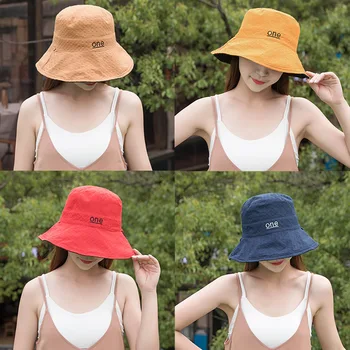 New Hat women summer cute embroidery casual basin cap travel easy to fold double-sided wild sunscreen autumn bucket sun hat
New Hat women summer cute embroidery casual basin cap travel easy to fold double-sided wild sunscreen autumn bucket sun hat
