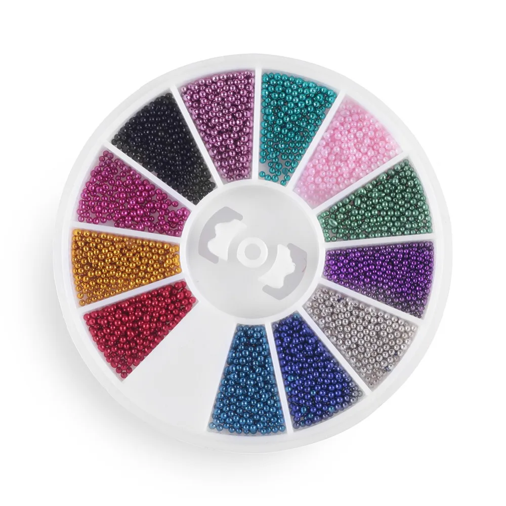 12 Colors Rhinestones For Nail Strass Nails 3D Nail Art Micro Ball Nail Art Decorations steering-wheel 3D Caviar Beads Studs
12 Colors Rhinestones For Nail Strass Nails 3D Nail Art Micro Ball Nail Art Decorations steering-wheel 3D Caviar Beads Studs