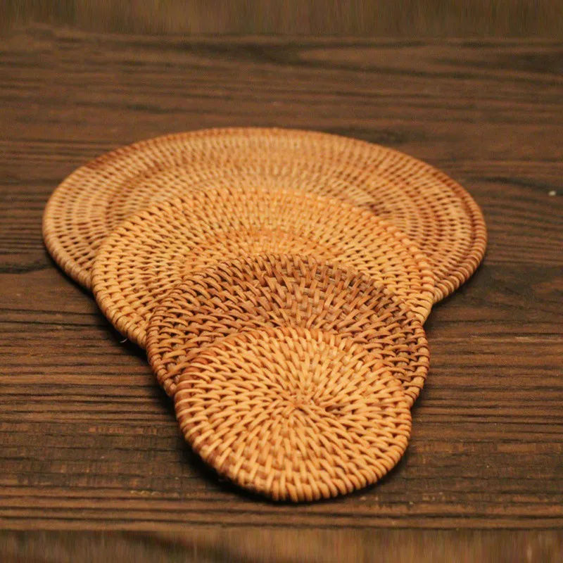 Natural Rattan Coaster Tea Cup Mat Pot Heat Resistant Cup Mug Mat Coffee Tea Hot Drink Posavasos Placemat Kitchen Decor
Natural Rattan Coaster Tea Cup Mat Pot Heat Resistant Cup Mug Mat Coffee Tea Hot Drink Posavasos Placemat Kitchen Decor
