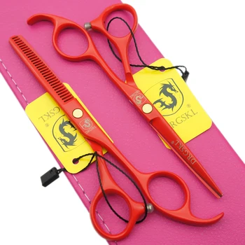 DRGSKL red paint 5.5 inch small barber hair cut scissors, salo professionalhair hair hairdressing scissors candy color
DRGSKL red paint 5.5 inch small barber hair cut scissors, salo professionalhair hair hairdressing scissors candy color