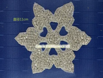 10piecesFlower Appilque piedras y cristales, Bling Crystal Rhinestone Applique for Wedding Dresses/Sash/Clothing/Hats/Veils
10piecesFlower Appilque piedras y cristales, Bling Crystal Rhinestone Applique for Wedding Dresses/Sash/Clothing/Hats/Veils