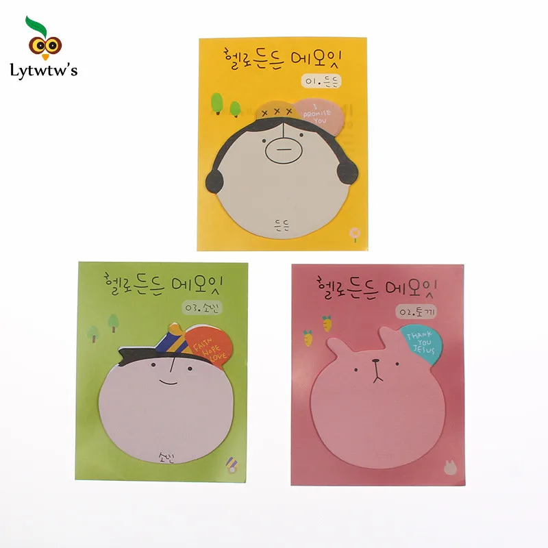 1 Piece Lytwtw's New Cute Korean Diy Sticky Notes Creative Notepad Filofax Memo Pads Office School Kawaii Stationery
1 Piece Lytwtw's New Cute Korean Diy Sticky Notes Creative Notepad Filofax Memo Pads Office School Kawaii Stationery