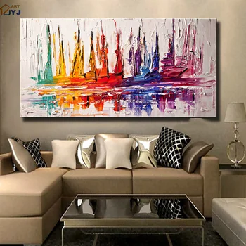 JYJ ART from Artist Textured Hand Painted Modern Abstract Oil Painting Canvas Wall Art Picture for Living Room No Frame SL007
JYJ ART from Artist Textured Hand Painted Modern Abstract Oil Painting Canvas Wall Art Picture for Living Room No Frame SL007