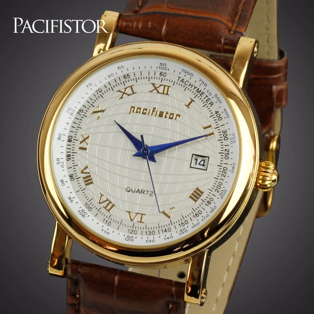 PACIFISTOR Mens Watches Top Brand Luxury Elegant Gold Watch Men Women Dayjust Date Leather Watches for Men Relogio Masculino
PACIFISTOR Mens Watches Top Brand Luxury Elegant Gold Watch Men Women Dayjust Date Leather Watches for Men Relogio Masculino