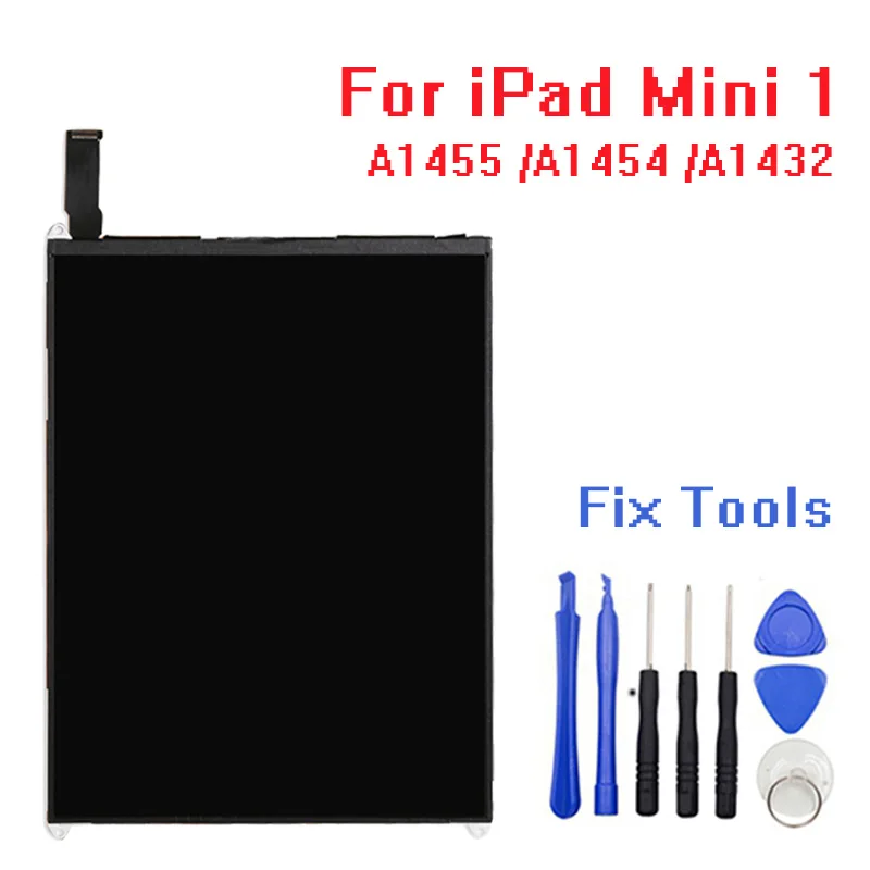 Top quality LCD For iPad Mini 1st A1455 A1454 A1432 Display Screen Panel 100% tested well no dead pixel With Tools
Top quality LCD For iPad Mini 1st A1455 A1454 A1432 Display Screen Panel 100% tested well no dead pixel With Tools