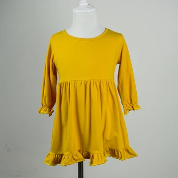 Solid color simple cotton frocks designs single ruffle birthday dress 1 year baby girl dresses toddler girl dresses
Solid color simple cotton frocks designs single ruffle birthday dress 1 year baby girl dresses toddler girl dresses