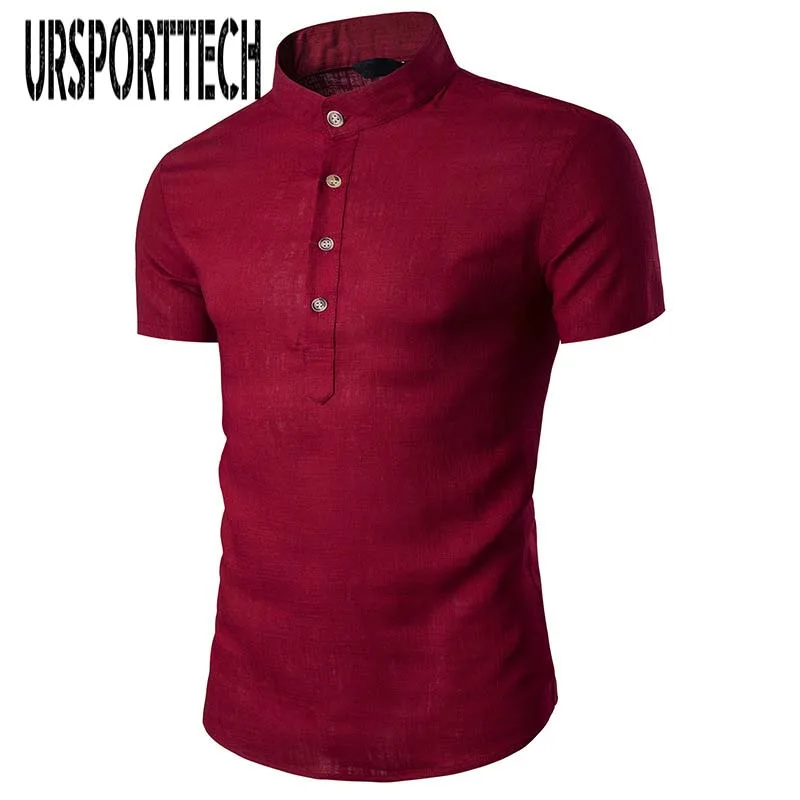 2019 Summer New Men Shirt Fashion Chinese Style Linen Slim Fit Casual Short Sleeves Shirt Camisa Breathes Cool Dress Shirts
2019 Summer New Men Shirt Fashion Chinese Style Linen Slim Fit Casual Short Sleeves Shirt Camisa Breathes Cool Dress Shirts