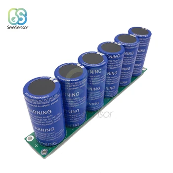 6Pcs/set Farad Capacitor 2.85V 700F Super Capacitor Ultracapacitor with Protection Board Automotive Capacitor 16V 116F
6Pcs/set Farad Capacitor 2.85V 700F Super Capacitor Ultracapacitor with Protection Board Automotive Capacitor 16V 116F