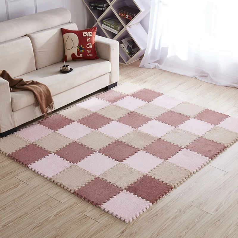 1Pcs 300*300mm EVA Foam Suede Living Room Mosaic Carpet Children Crawling Color Mosaic Carpet Mat Carpet Kids Non-Slip Door
1Pcs 300*300mm EVA Foam Suede Living Room Mosaic Carpet Children Crawling Color Mosaic Carpet Mat Carpet Kids Non-Slip Door