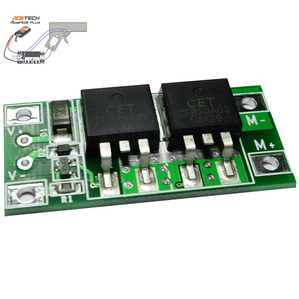 ACETECH AceMOS Plus Airsoft AEG Mosfet Low Internal Resistance (in Parallel) Rifle Accessories
ACETECH AceMOS Plus Airsoft AEG Mosfet Low Internal Resistance (in Parallel) Rifle Accessories