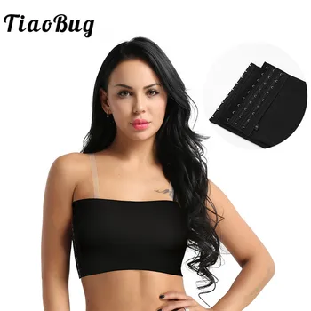 TiaoBug Women Cotton Black White Sexy Camisoles Crop Top Chest Binder Breast Wrap Corset Tops with Invisible Straps Underwear
TiaoBug Women Cotton Black White Sexy Camisoles Crop Top Chest Binder Breast Wrap Corset Tops with Invisible Straps Underwear