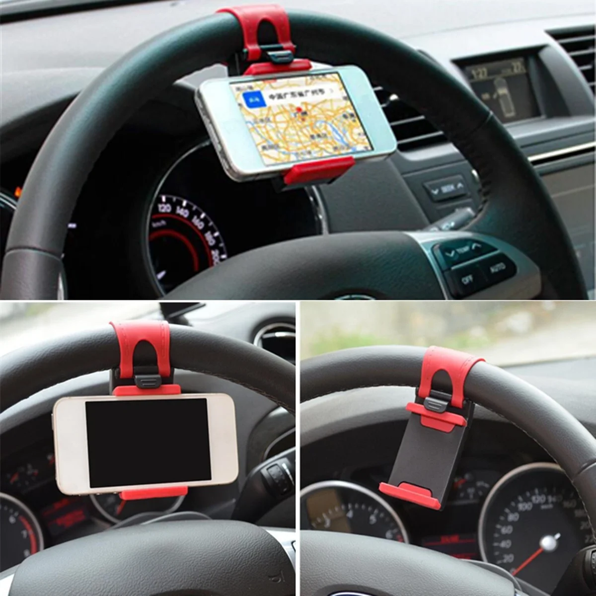 SZHXNOR Car Steering Wheel/Bike Handlebar Clip Mount Holder Stand for Smartphone iPhone 7 6 5 samsung lg xiaomi Auto Accessories
SZHXNOR Car Steering Wheel/Bike Handlebar Clip Mount Holder Stand for Smartphone iPhone 7 6 5 samsung lg xiaomi Auto Accessories