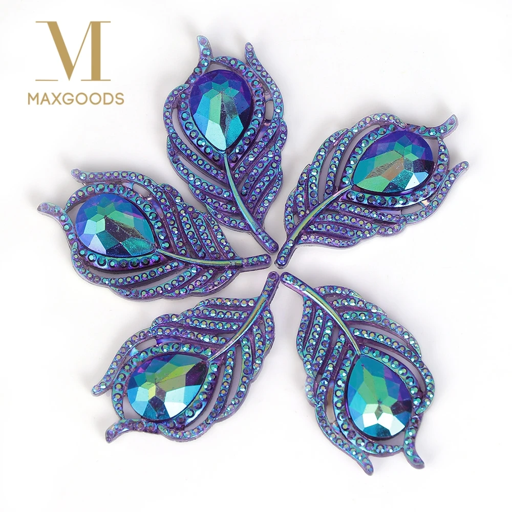 5Pcs 25*50mm Crystal Rhinestones Fat Back Leaf Shape Crystal for Hair Pins Brooch DIY Jewelry Making Accessories
5Pcs 25*50mm Crystal Rhinestones Fat Back Leaf Shape Crystal for Hair Pins Brooch DIY Jewelry Making Accessories