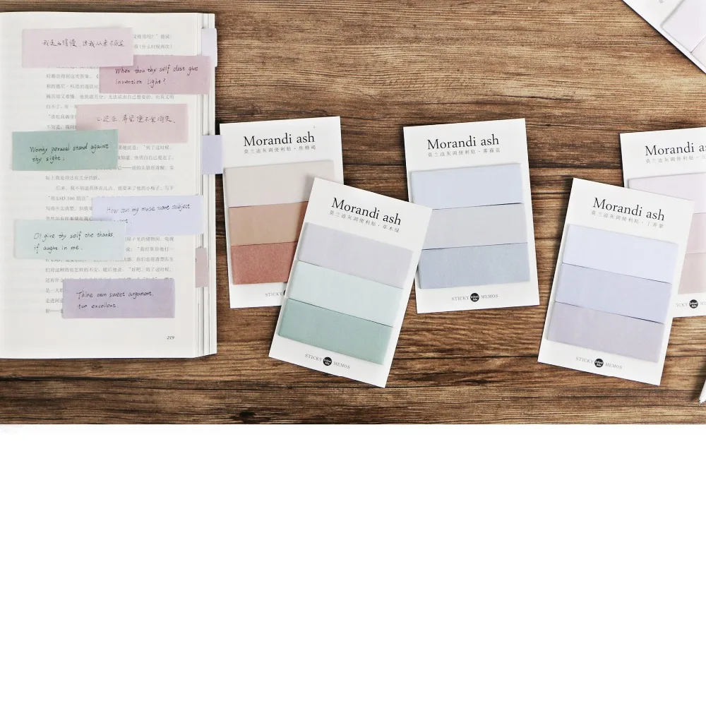24 pcs/Lot Gradient color sticky note Decorative memo pad Index sticker sticker Notepad Stationery Office School supplies FM101
24 pcs/Lot Gradient color sticky note Decorative memo pad Index sticker sticker Notepad Stationery Office School supplies FM101
