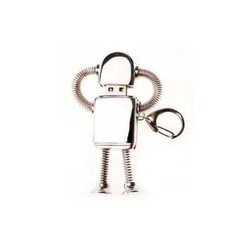 100% Real Capacity Gold Metal Robot Usb 2.0 Flash Drive Pendrive Memory Stick U Disk Thumb Drive 8/16/32/64GB Gift Pen Drive
100% Real Capacity Gold Metal Robot Usb 2.0 Flash Drive Pendrive Memory Stick U Disk Thumb Drive 8/16/32/64GB Gift Pen Drive
