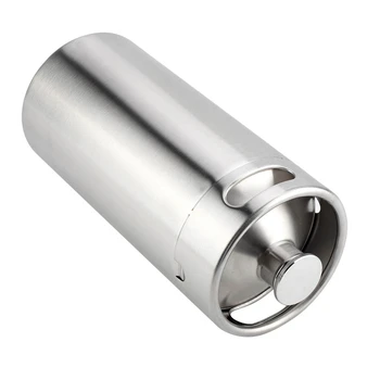 4L Beer Barrel Mini Stainless Steel Beer Barrel with Spiral Cover Lid Practical Home Hotel Supplies
4L Beer Barrel Mini Stainless Steel Beer Barrel with Spiral Cover Lid Practical Home Hotel Supplies