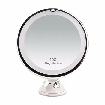 Touch Screen 360 Rotating LED Makeup Mirror - 10 x Magnifying Lighted Cosmetic Vanity Mirror with Lights for Makeup
Touch Screen 360 Rotating LED Makeup Mirror - 10 x Magnifying Lighted Cosmetic Vanity Mirror with Lights for Makeup