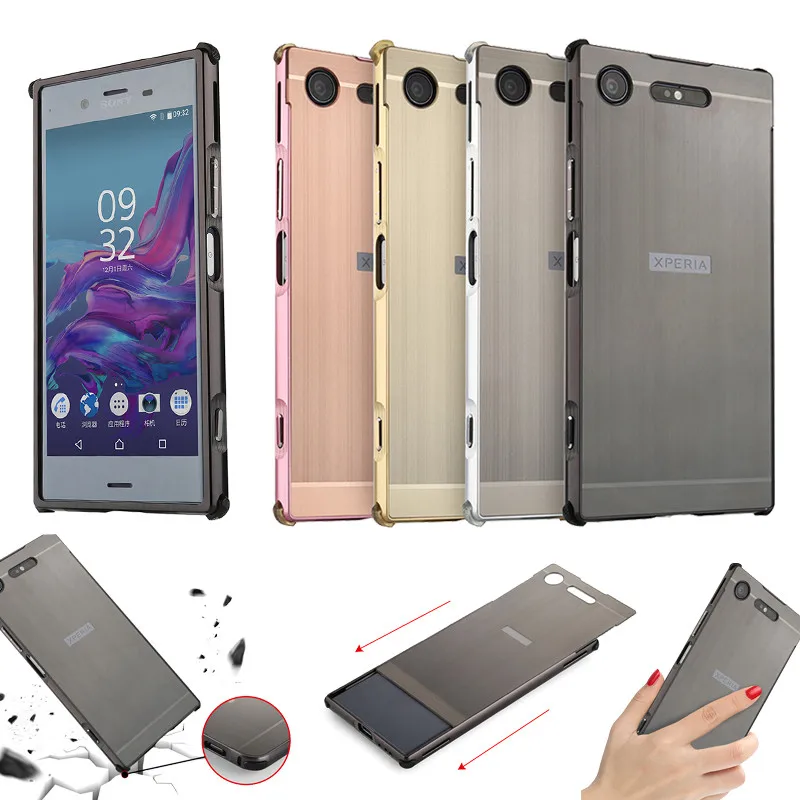 For Sony XZ1 G8341 G8342 Case Plating Metal Frame with Brushed Back Cover Case for Sony Xperia XZ1 Dual G8342 Anti-knock Cover
For Sony XZ1 G8341 G8342 Case Plating Metal Frame with Brushed Back Cover Case for Sony Xperia XZ1 Dual G8342 Anti-knock Cover