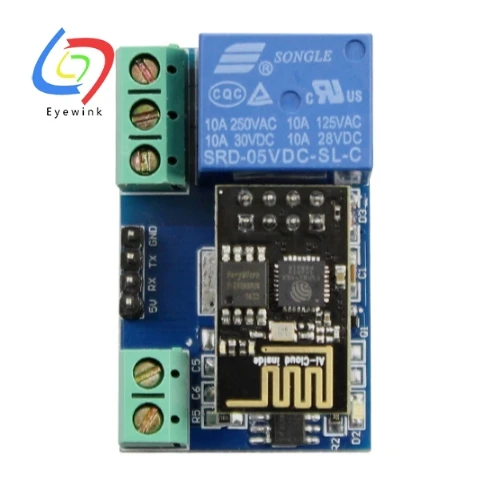 EYEWINK 1pcs ESP8266 5V WiFi Relay Module Things Smart Home Remote Control Switch Phone APP
EYEWINK 1pcs ESP8266 5V WiFi Relay Module Things Smart Home Remote Control Switch Phone APP