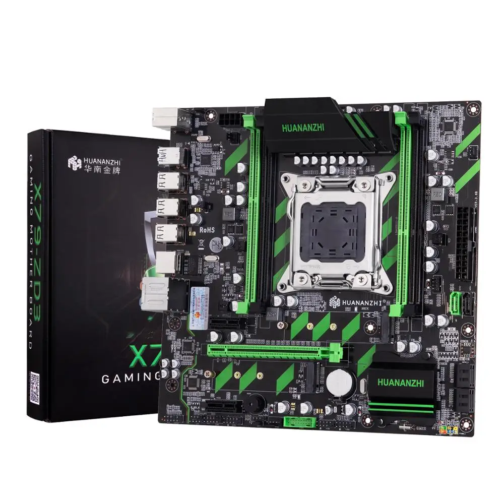 HUNNANZHI X79-ZD3 X79 M-ATX USB3.0 SATA3 PCI-E NVME SSD M.2 64G Four Channels support REG ECC memory and Xeon E5 CPU LGA 2011
HUNNANZHI X79-ZD3 X79 M-ATX USB3.0 SATA3 PCI-E NVME SSD M.2 64G Four Channels support REG ECC memory and Xeon E5 CPU LGA 2011