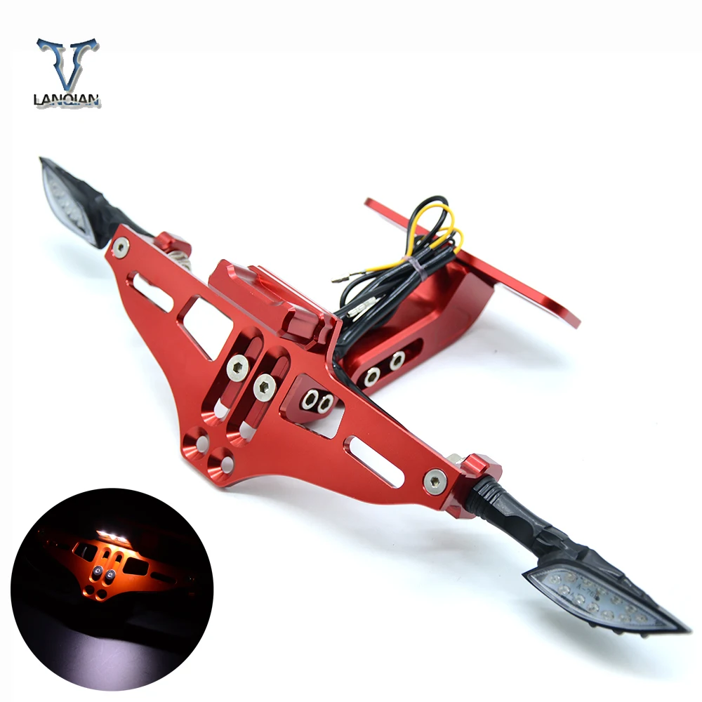 Motorcycle Bracket Fender Number Plate Frame Holder Light For YAMAHA YZF R1 1998 1999 2000 2001 2002 2003 2004 XJR1300 MT07
Motorcycle Bracket Fender Number Plate Frame Holder Light For YAMAHA YZF R1 1998 1999 2000 2001 2002 2003 2004 XJR1300 MT07