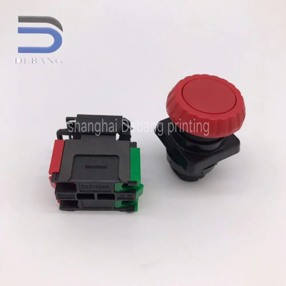 4 piezas por lote Fénix una pieza botón de parada urgente 00.780.2316 00.780.2326
4 piezas por lote Fénix una pieza botón de parada urgente 00.780.2316 00.780.2326