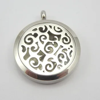 10PCS Hollow Wave Essential Oil Locket Perfume Diffuser Silver Stainless Steel Locket Pendant
10PCS Hollow Wave Essential Oil Locket Perfume Diffuser Silver Stainless Steel Locket Pendant