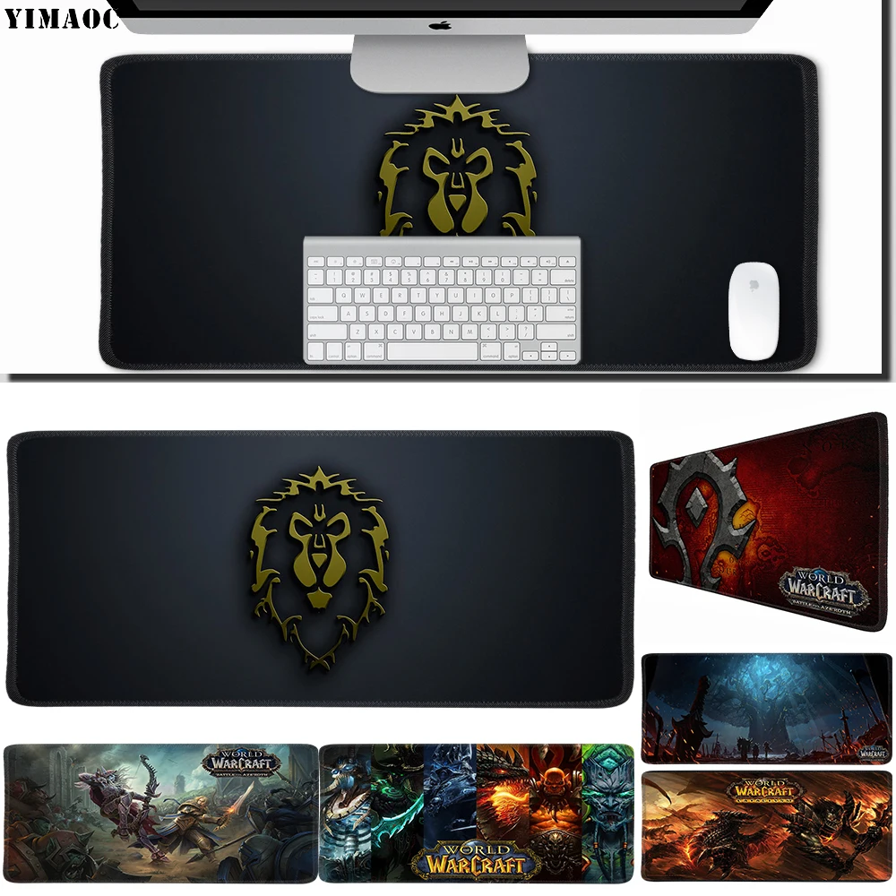 YIMAOC 30*60 cm Large Mouse Pad Gamer Mousepad Rubber Gaming Desk Mat with Locking Edge World of Warcraft
YIMAOC 30*60 cm Large Mouse Pad Gamer Mousepad Rubber Gaming Desk Mat with Locking Edge World of Warcraft